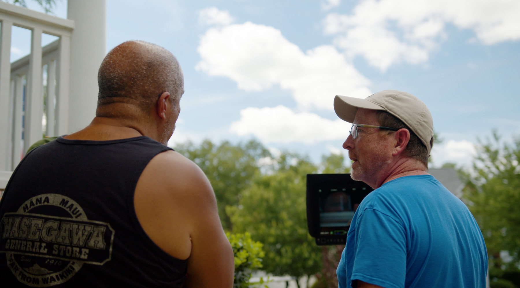 Michael ‘Top’ Washington Talking with Tony Cope