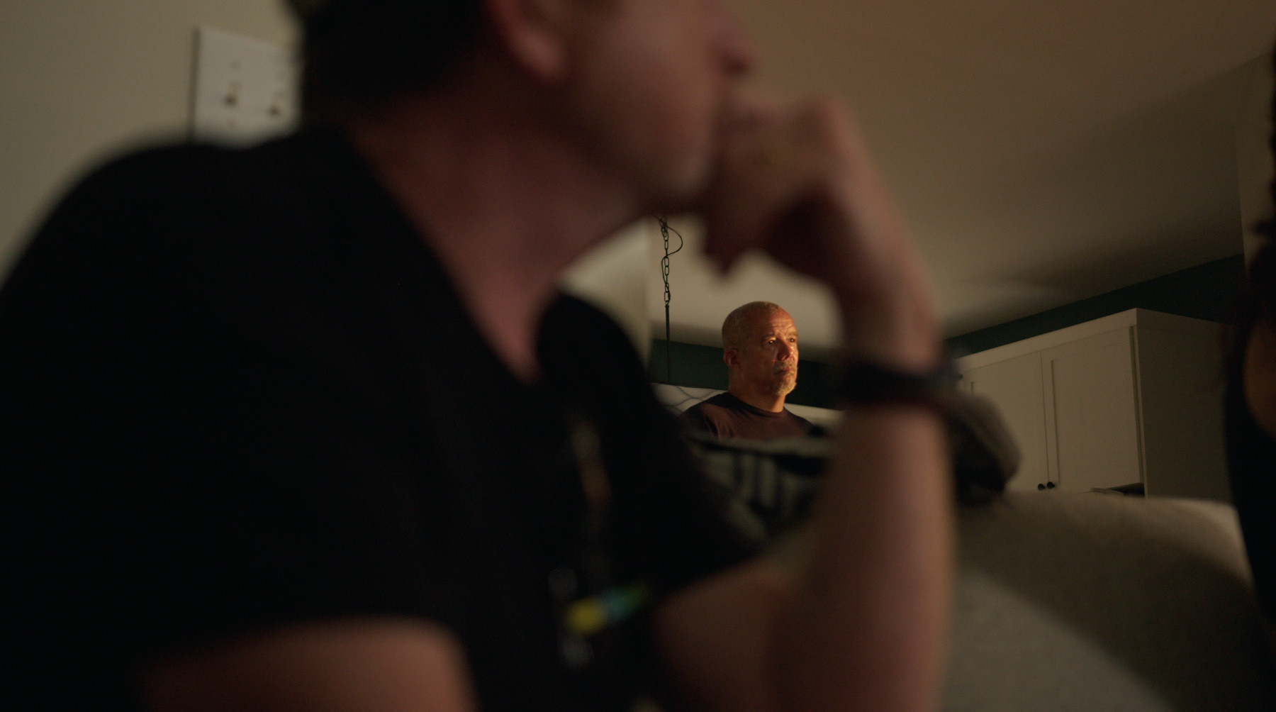 Behind the scenes shot of Michael ‘Top’ Washington