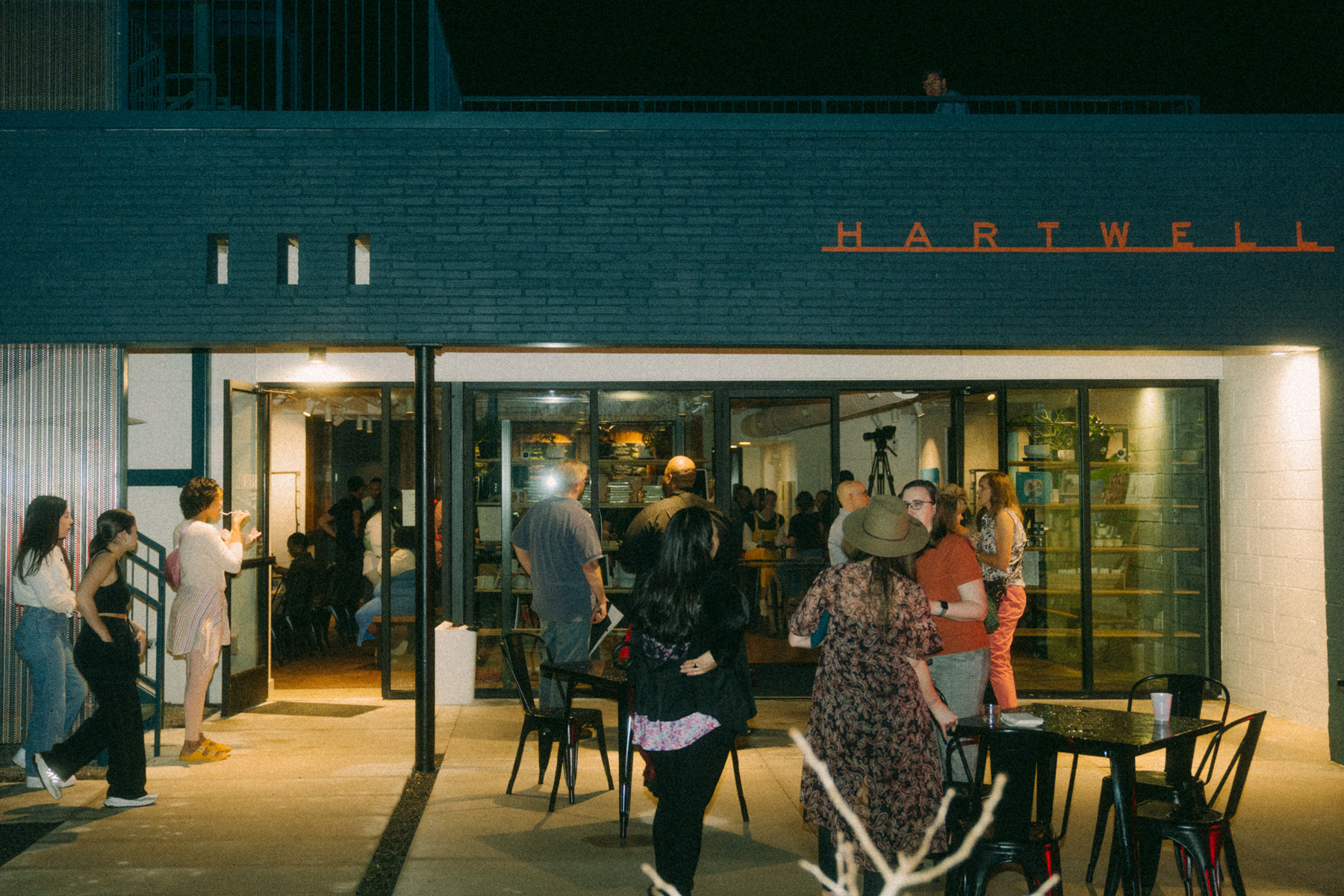 The outside of the Raleigh establishment, Hartwell.